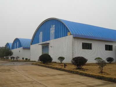 锡林郭勒盟土豆镀锌板无梁拱形波纹钢屋盖