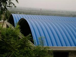 北京彩钢拱型屋顶制作